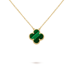 Four-Leaf Clover Necklace Lavish - Green